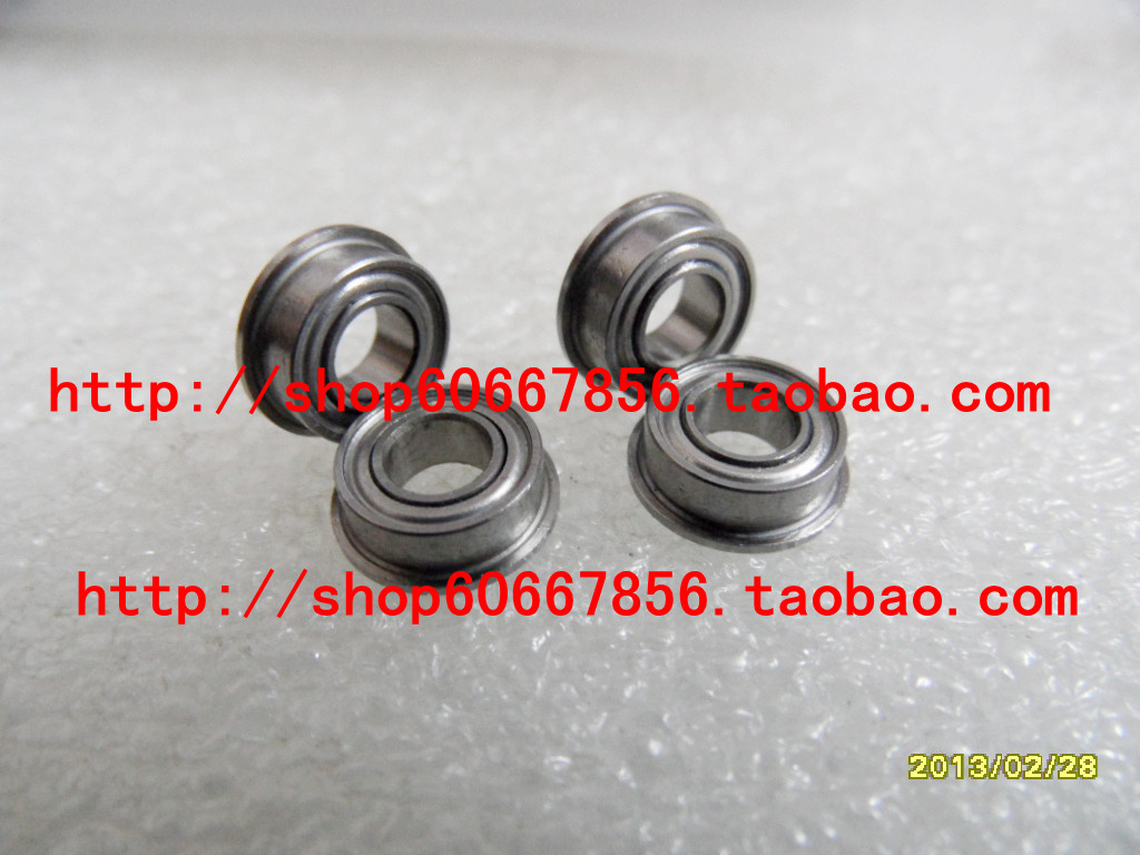 实拍 不锈钢法兰轴承 SMF84zz 4*8*3mm DDLF-840zz 模型轴承