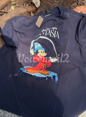 NIC Saint Michael米奇美式复古做旧宽松男女短袖T恤 Vintage tee