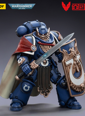 JOYTOY暗源战锤40K极限战士荣誉卫队涂装可动兵人模型手办