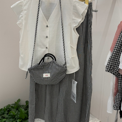 夏新款气质飞袖衬衫女阔腿裤套装