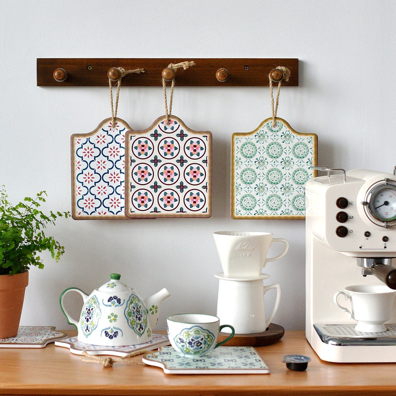 雅泥陶瓷锅垫蛋糕垫隔热防烫杯垫