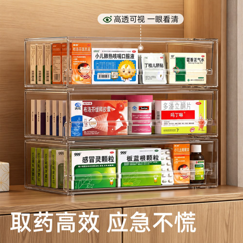抽屉式医药箱家庭装大容量
