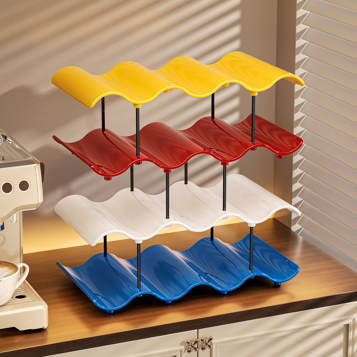 水杯收纳架多层可叠加防尘保温杯架子置物架大容量客厅吧台茶杯架,家庭/个人清洁工具,杯架,淘宝优惠券,粉丝福利购,淘宝优惠卷