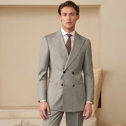 【VBC进口羊毛】西装男套装男士商务新郎结婚礼高级西服2025秋冬