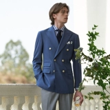 Элитный пиджак классического кроя для отдыха, шерстяная куртка, облегающий крой