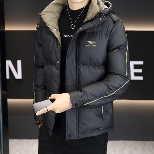 棉服男款冬季加厚外套2025年新款男士羽绒棉衣冬装短款棉袄韩版潮