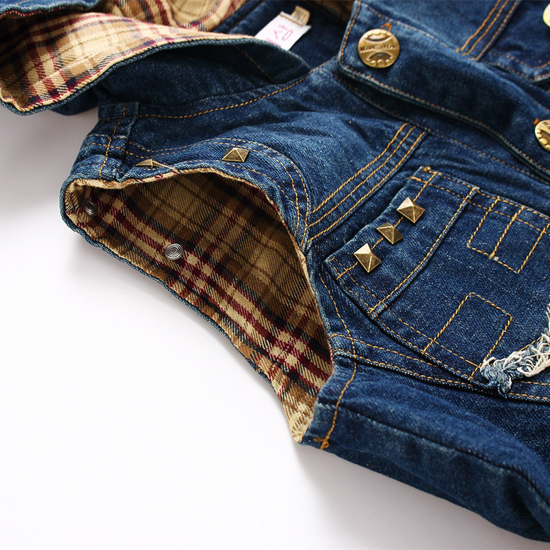 Gilet garcon BILIBALA en toile - Ref 2067914 Image 4