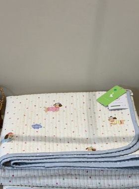 韩国大鹅新品全棉棉花床盖单件双面纯棉绗缝夹棉床单防滑榻榻米垫