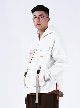 LIFT OFF连帽拉链口袋外套