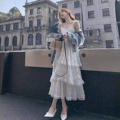 甜美纯欲风女沙滩气质新款吊带