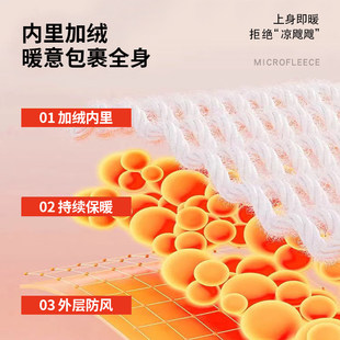 恒源祥加绒加厚裤子男款休闲裤秋冬爸爸长裤宽松直筒男裤2025新款