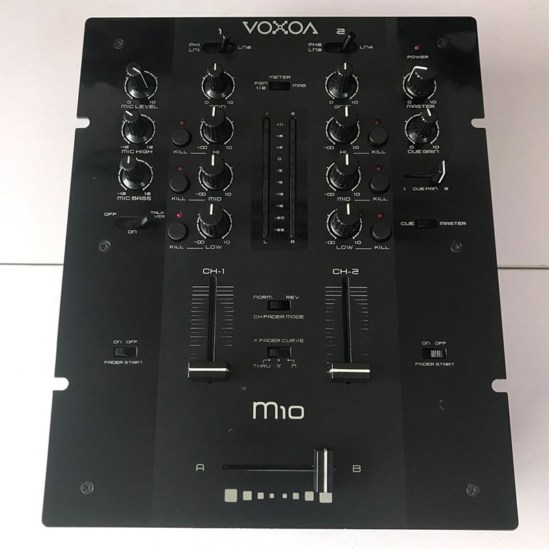 二手 voxoa/锋梭 m10混音台 dj混音台调音台 2通道混音台