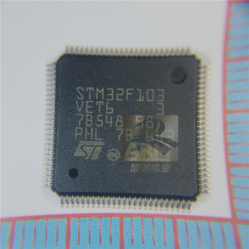 STM32F103VET6 原装正品32位微控制器CORTEXM3 512K闪存 LQFP-100