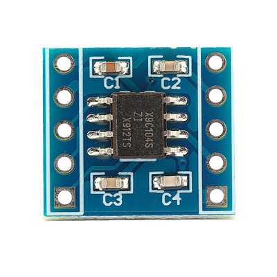 x9c104数字电位器模块 100阶数字电位器电路 调节电桥平衡传感器