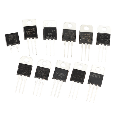 LM7805 LM7805CT 三端稳压器三极管L7805CV/CD2T LM317T L7812CV