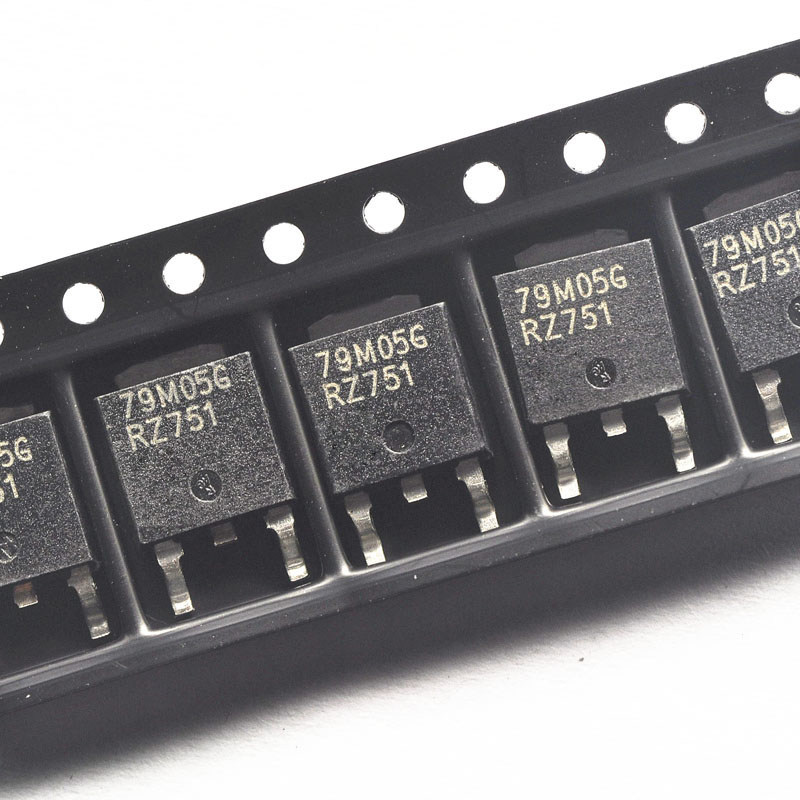 佐田|三极管mc79m05cdt 7905 三端稳压器 to-252(10个)