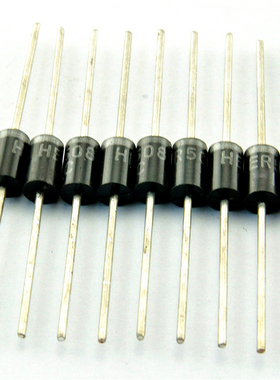 佐田|HER508 5A/1000V 直插 快恢复整流二极管 20个