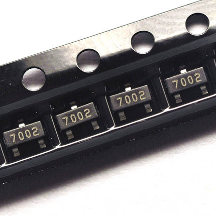 佐田|N沟道场效应管2N7002 7002 SOT23 0.115A/60V (100个)