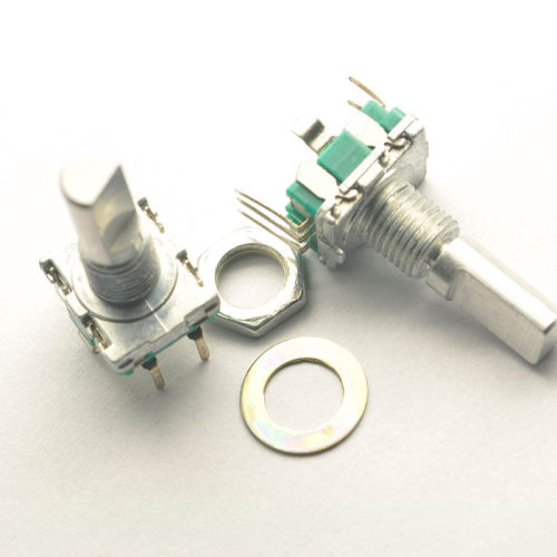 佐田| EC11 旋转编码器 带开关音响数字电位器 柄长20MM(5个)