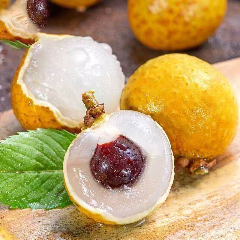 泰国进口新鲜龙眼核小皮薄当季现摘4斤装 去枝净果整箱包邮