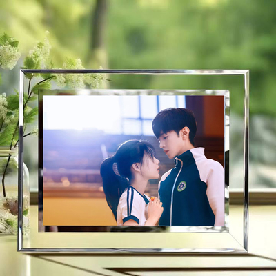 暗格里的秘密周边学生版水晶玻璃相框定制照片摆件生日送朋友礼物