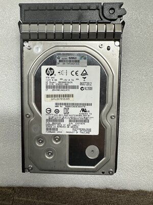 HP QR479A 687045-001 M6612 3TB 6G SAS 7.2K 3.5EVAP6300/P6500