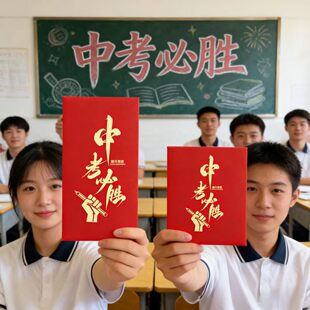 红包定制logo金榜题名礼盒礼物中考高考学习红包利是封助学奖学金