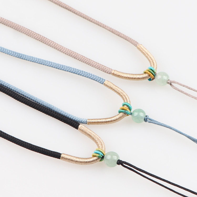 可调节款挂脖绳毛衣链项链绳diy