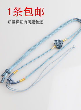手工绳编织树叶子挂件绳diy平安扣黄金玉器吊坠绳子细款感项链绳