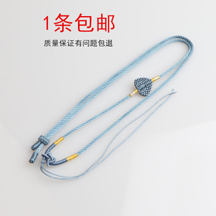 手工绳编织树叶子挂件绳diy平安扣黄金玉器吊坠绳子细款感项链绳