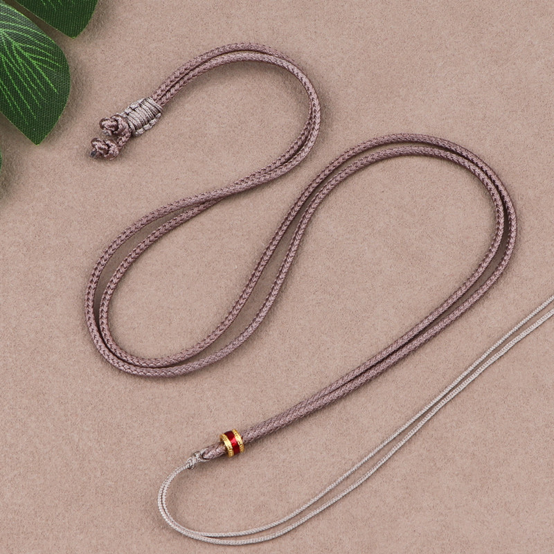 diy高档细线玉器吊坠挂绳项链绳