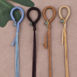 果壳风铃便携手把件挂绳手工编织绳diy文玩玉坠珠宝串珠子吊坠绳