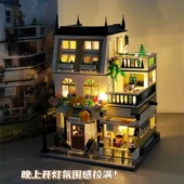 女孩系列公主城堡儿童益智6拼装 8玩具10岁别墅房子适用乐高积木