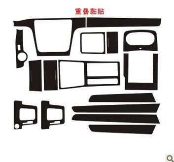 大众 新帕萨特 改装碳纤维贴 成型贴 内饰装饰贴纸 保护车贴