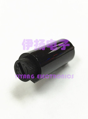 台湾HONGJU原装进口保险座 FH1-206W 一字端盖 5X20 10A 焊线路板