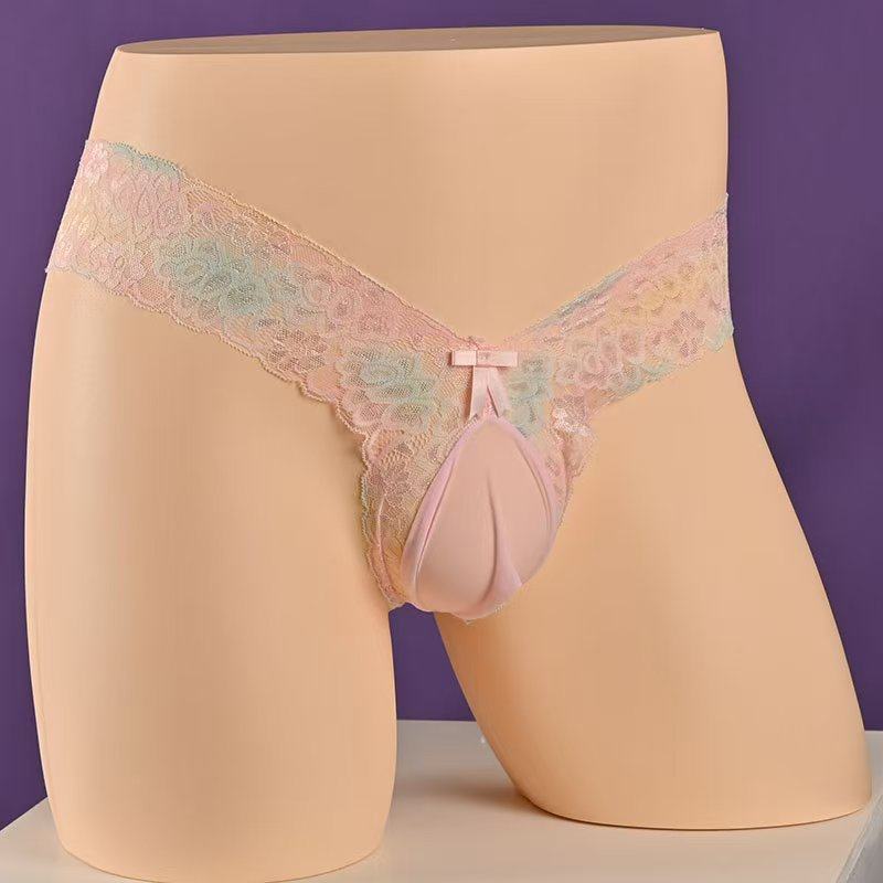 性感男士V蝴蝶结男士丝滑马油JJ套碎花诱惑魅力情侣亲密三角裤,女士内衣/男士内衣/家居服,男三角内裤,淘宝优惠券,粉丝福利购,淘宝优惠卷