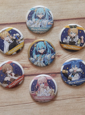 初音未来Miku圣诞木屋町吧唧巡音流歌meiko镜音双子kaito动漫周边