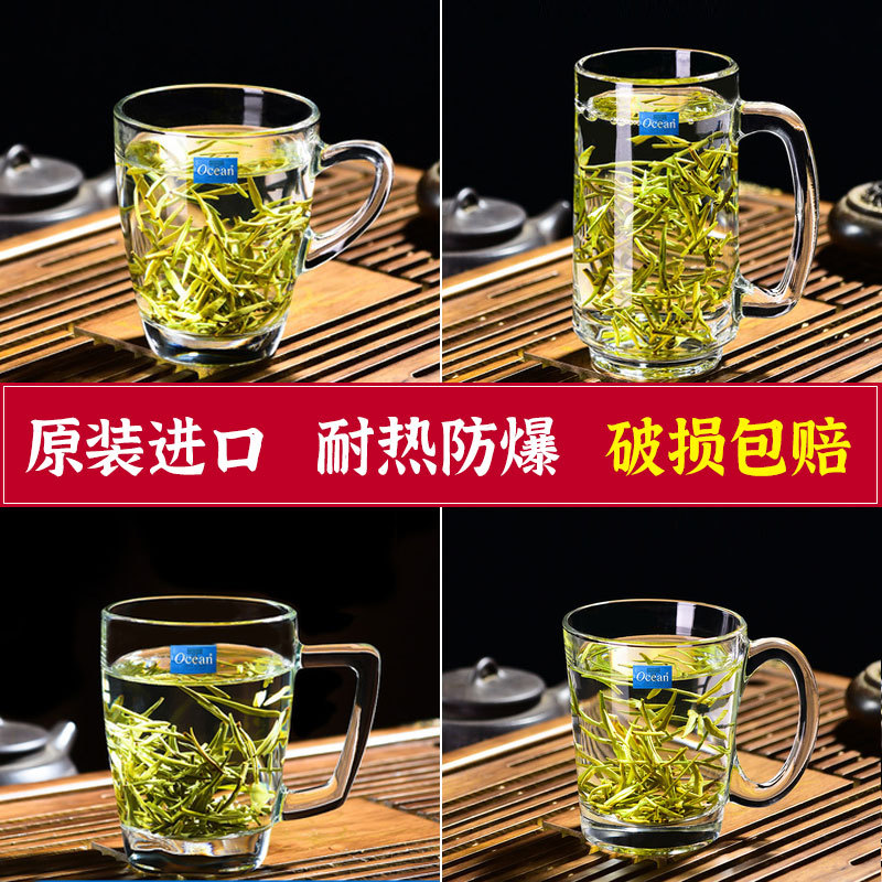 欧欣耐热无铅玻璃泡茶杯