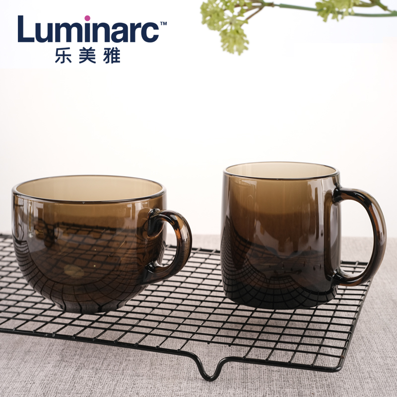 进口乐美雅玻璃咖啡杯耐高温