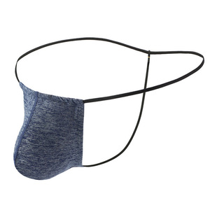 丁字裤男性感薄款日系青年个性大弹力男士内裤 U凸透气低腰细带裤