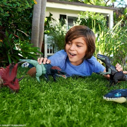 Mattel, большой олимпийский динозавр со светомузыкой, игрушка для мальчиков, мир юрского периода, тираннозавр Рекс