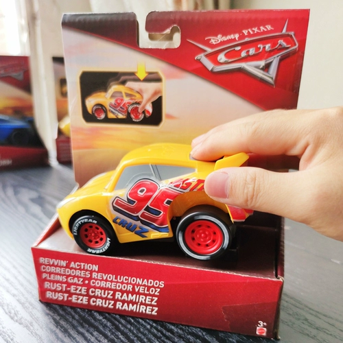 Гоночная мобилизация 3 Lightning McKrite Black Storm Jackson Jackson Cool Sister Elastic Acceleration Toy Car Model Fyx39