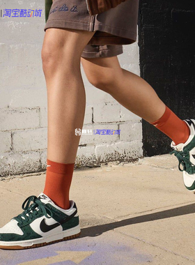 Nike耐克Dunk Low白绿蛇纹低帮休闲复古运动板鞋滑板鞋FQ8893-397
