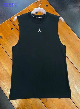 AIR JORDAN男AJ篮球训练健身运动吸湿速干夏季无袖背心FN5857-010
