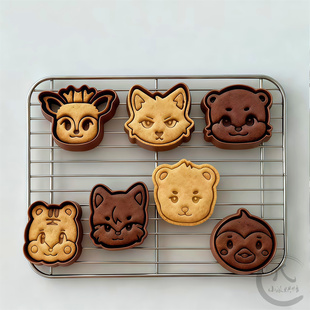 NEXZOO明星周边男团卡通饼干模具物料印模石塑黏土冰箱贴NEXZ