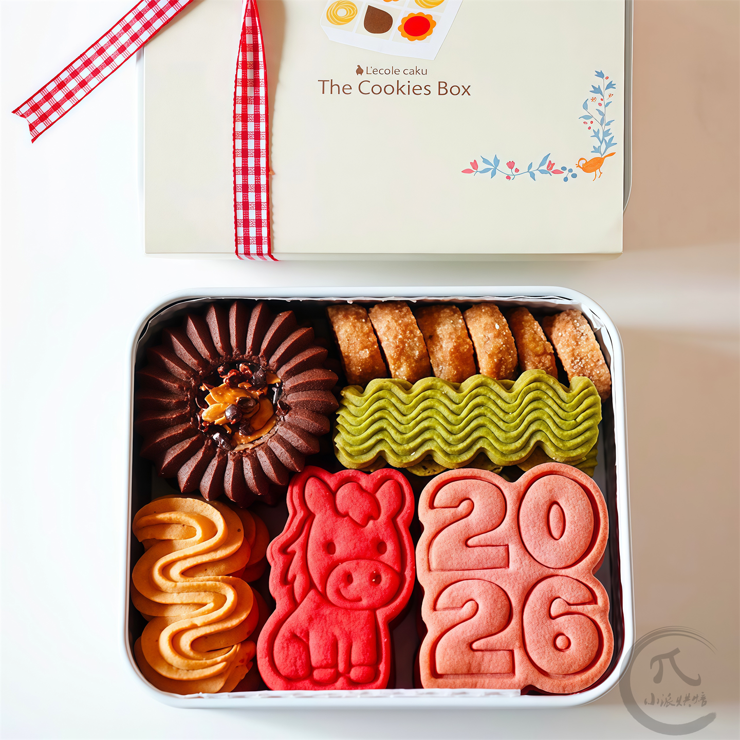 ins春节礼盒黄油曲奇烘焙印模锦鲤鱼葫芦花朵印模达摩石塑黏土