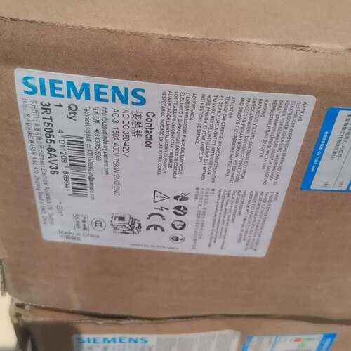 可维修3RT5055-6AV36，西门子接触器