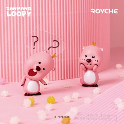 Loopy玩偶桌面摆件海狸露比盲盒