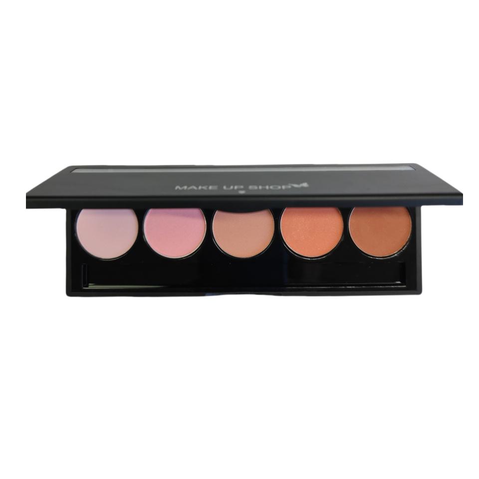 美卡小铺MAKEUPSHOP5色腮红组合胭脂自然修颜