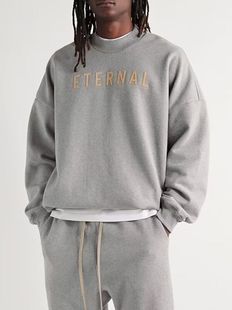 ETERNAL主线永恒宽松美式 FOG正品 GOD 圆领套头卫衣男女潮 FEAR